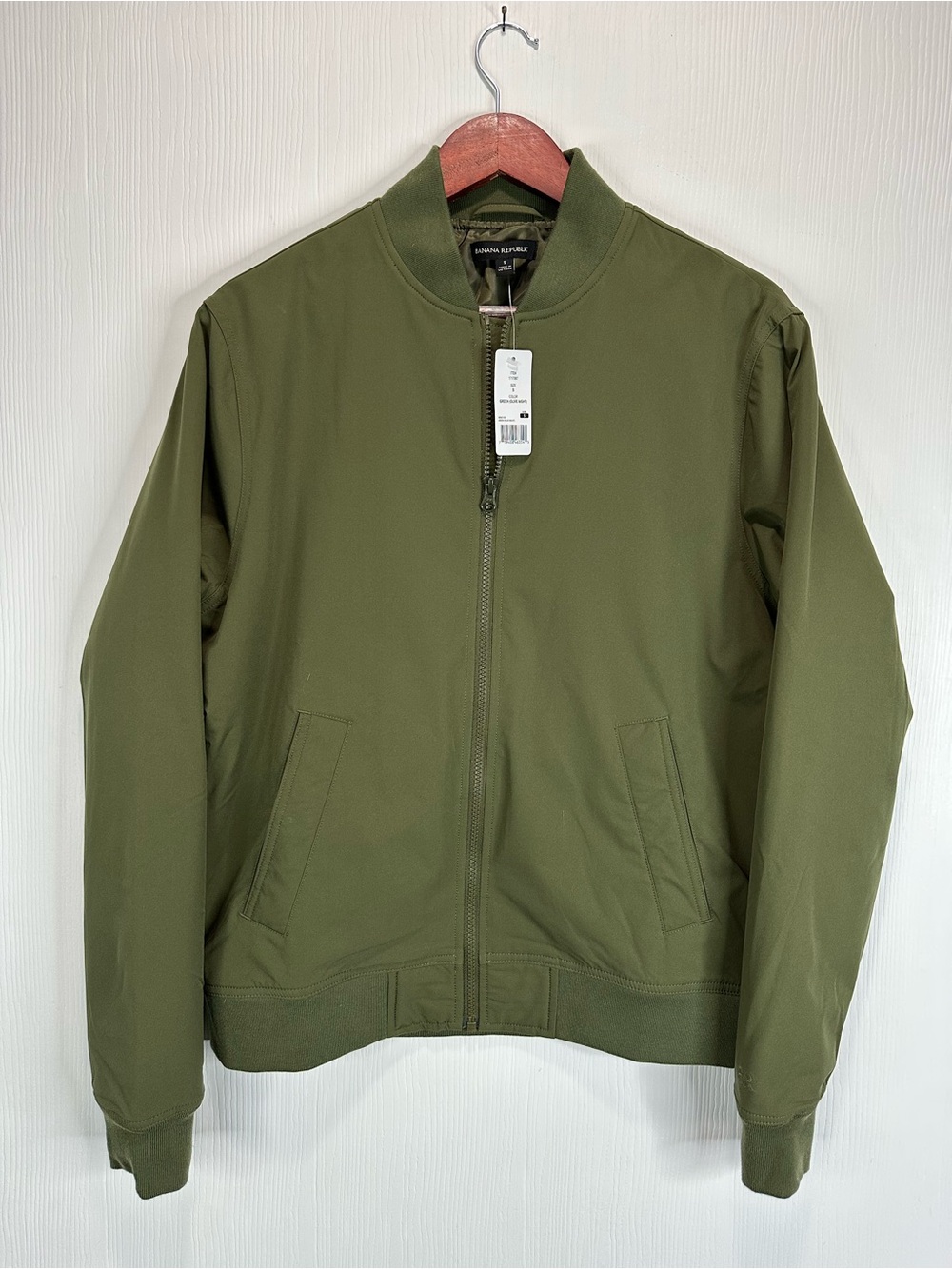 Banana Republic Olive Green Bomber Jacket